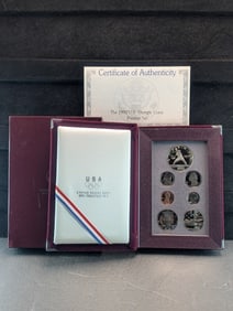 1992-S U.S. Mint Prestige Set in OGP w/ COA - Olympic Baseball & Gymnast