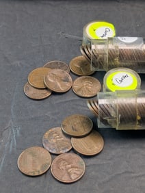 (100) Copper Lincoln Memorial Cents Various Dates & Mint Marks