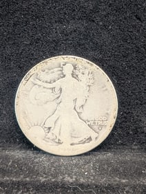 KEY DATE 1916 -D Walking Liberty Half Dollar