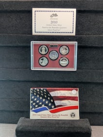 2010-S U.S. Mint ATB Quarters Silver Proof Set