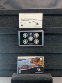 2017-S U.S. Mint ATB Quarters Silver Proof Set