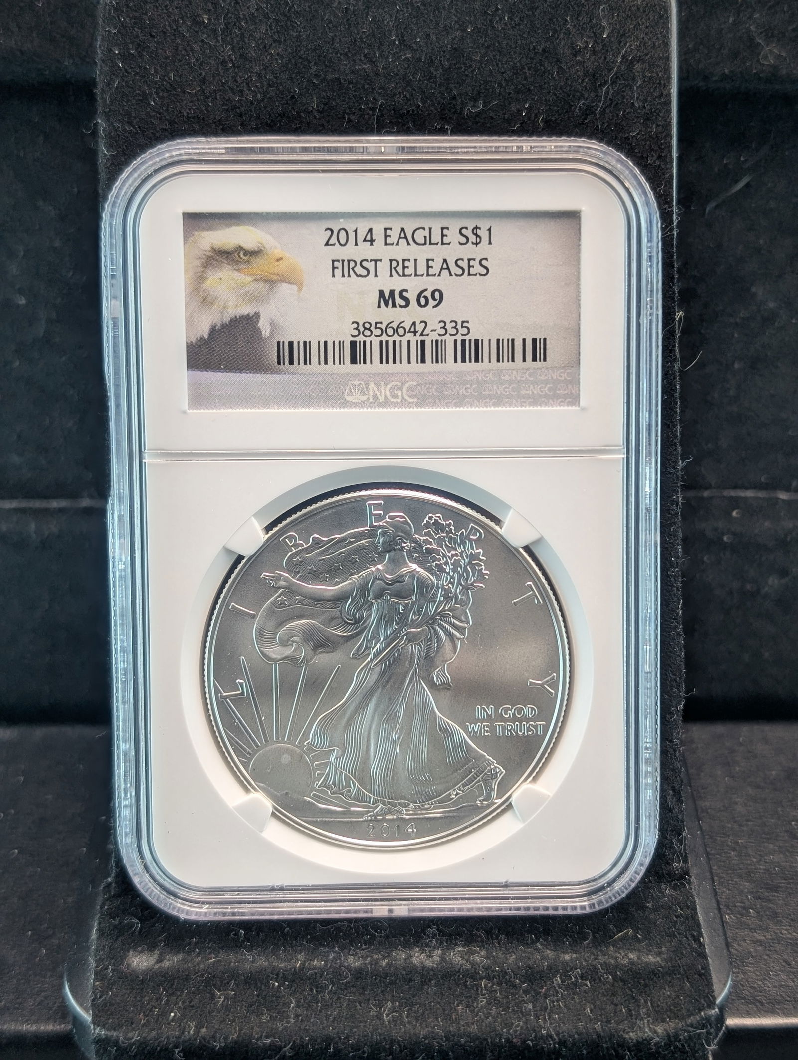2014 American Silver Eagle - NGC MS69 *First Release* (1 of 2)