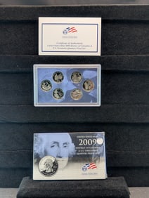 2009-S U.S. Mint District Of Columbia & US Territories Quarter Proof Set