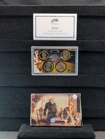 2010-S U.S. Mint Presidential One Dollar Coin Proof Set
