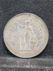 1911 United Kingdom 1 Dollar - British Trade Dollar **VF - RARE!**