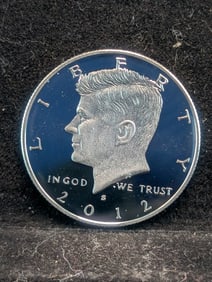 2012-S PROOF Kennedy Silver Half Dollar **KEY DATE**
