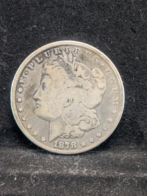 1878 8TF Morgan Silver Dollar
