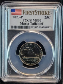2023-P Maria Tallchief Quarter - PCGS MS66 *First Strike*