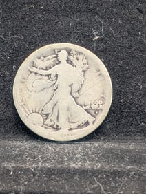 **AVERAGE CIRC** 1916-D Walking Liberty Half Dollar