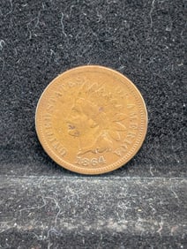 **FINE - BETTER DATE** 1864-L Indian Head Cent