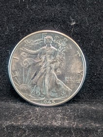1945 Walking Liberty Half Dollar **GEM BU**