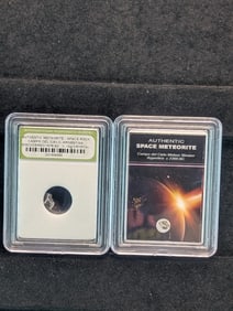 Authentic Campo del Cielo Argentina Meteor Shower & Meteorite Space Rock