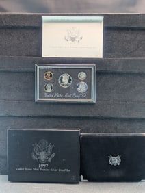 1997-S U.S. Mint Premier Silver Proof Set in OGP