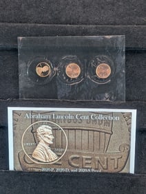 2020 Abraham Lincoln Shield Cent Mint Mark Collection