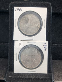 1980/1981 Canada Dollars. UNC