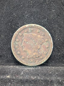 1847 Braided Hair Large Cent