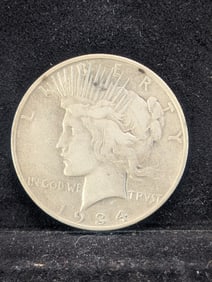 1934-D Peace Silver Dollar. Semi Key