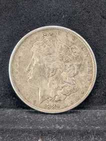 1889 Morgan Silver Dollar.