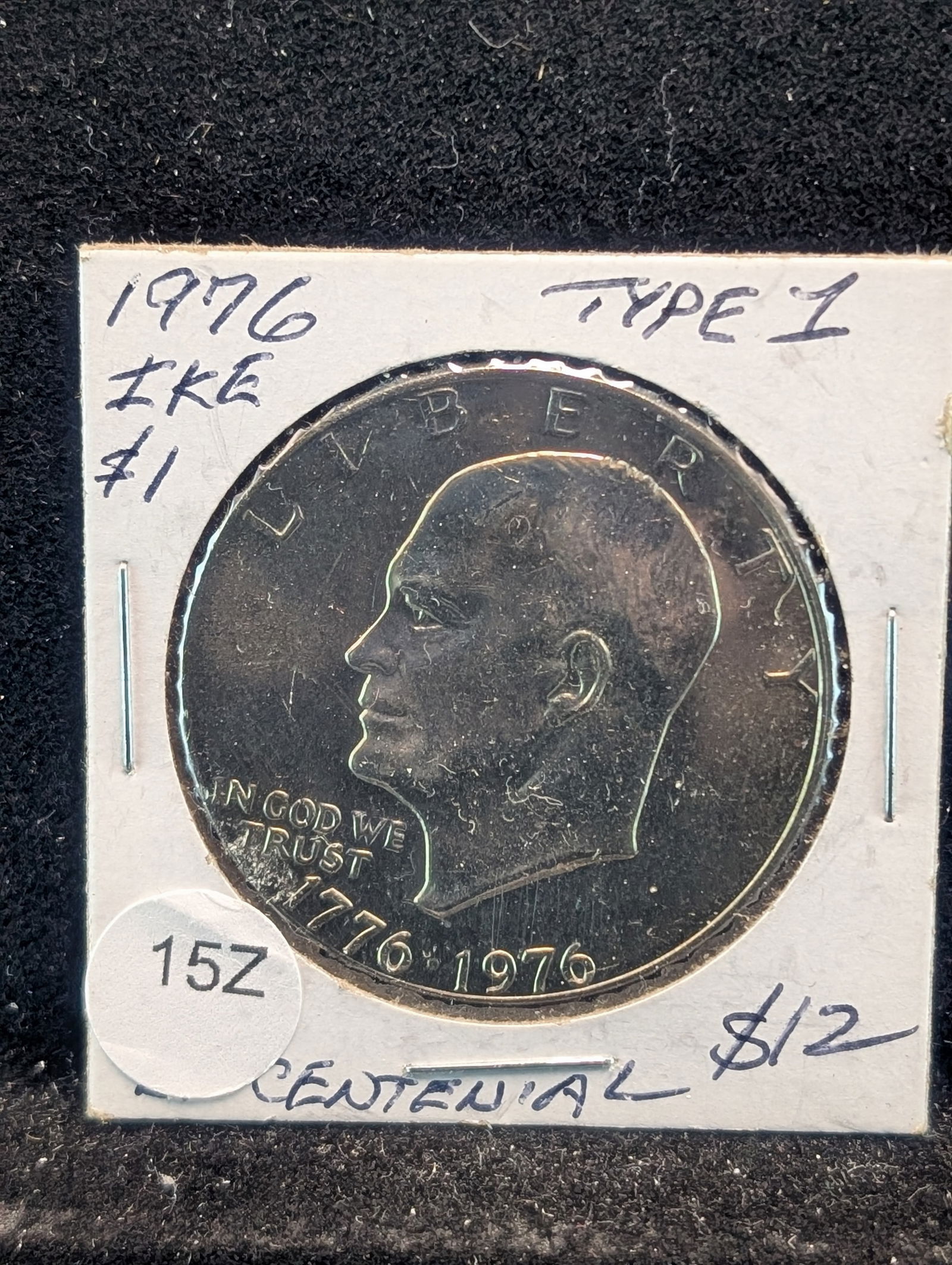 1976 Type I Eisenhower Centennial Dollar (1 of 2)