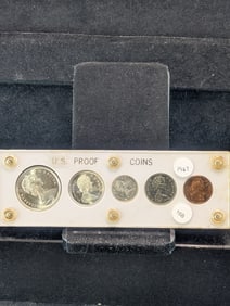1967 Canada Coin Set. 3-50% Silver Coins