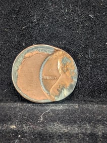 ERROR- Off Center. Lincoln Memorial Cent. No Date