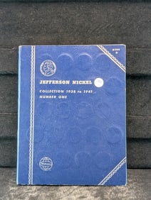 1938-1961 Complete Jefferson Nickels in Whitman Holder (65 coins)