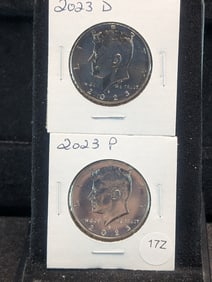 2023-P & 2023-D Kennedy Half Dollars
