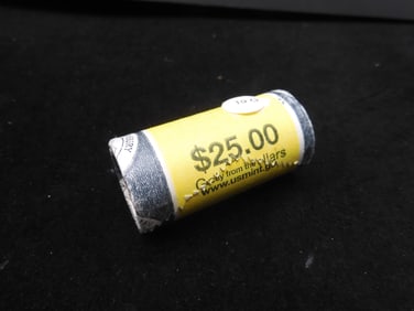 $25 Roll of 2000-D Sacagawea Golden Dollars