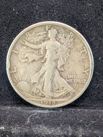 1918-S Walking Liberty 50c. Better Date