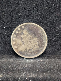 1835 Capped Bust Dime. Tough Type Coin