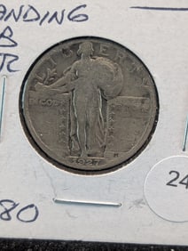 1927-S Standing Liberty Qtr., "Scarce"