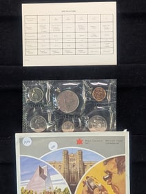 1986 Royal Canadian Mint Coin Set