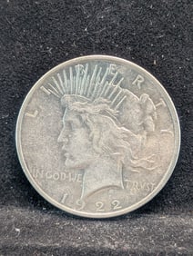1922 "High Grade" Peace Dollar
