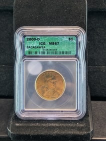 2000-D Sacagawea ICG MS67