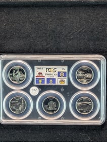 2005-S PR69 DCAM "CLAD" Qtrs., (Graded by PCGS), f/$105