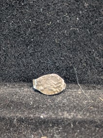 1600's Soviet Silver Wire Money, Peter M. Frdorovich A. Michailovich, Over 300 Years Old!