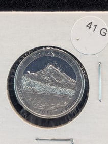 2010-S National Park 90% Silver Proof Quarter Mount Hoof