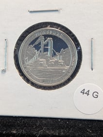 2011-S National Park 90% Silver Quarter- Vicksburg MS
