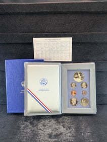1986-S US Mint Silver Prestige Set. OGP