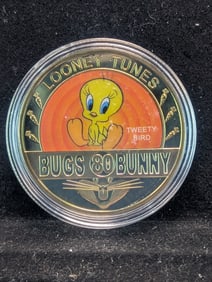 Saturday Cartoons Bugs Bunny-Tweety Bird Token, BU-New, Novelty