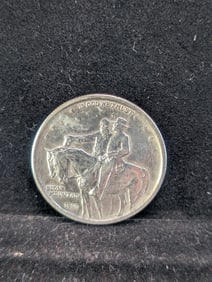 1925 Stone Mountain Commem. 90% Silver Half Dollar. UNC