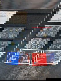 2006 P&D US Mint Unc. Coin Sets. 20 Coins Total