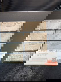 1812 Novelty Currency, 8 States