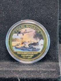 Pearl Habor USS Arizona, Token, BU-New, Novelty