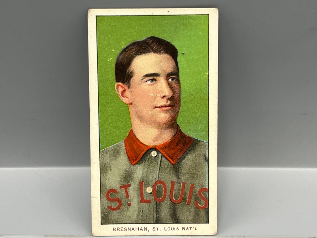 1909-11 T206  Roger Bresnahan - Portrait - HOF - Piedmont (1 of 2)