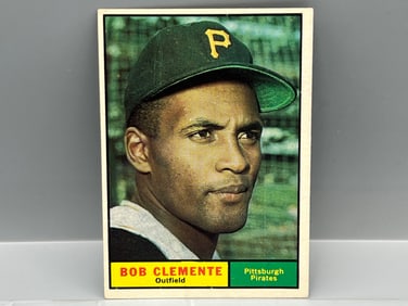 1961 Topps #388 Roberto Clemente - HOF - Pirates