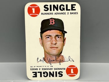 1968 Topps Game #3 Carl Yastrzemski - HOF - Red Sox