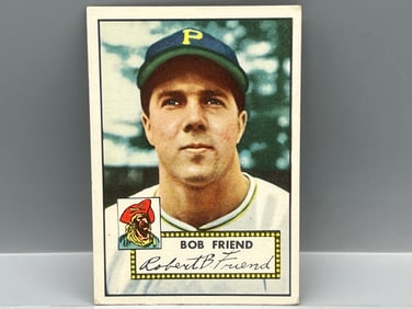 1952 Topps Bob Friend RC #233