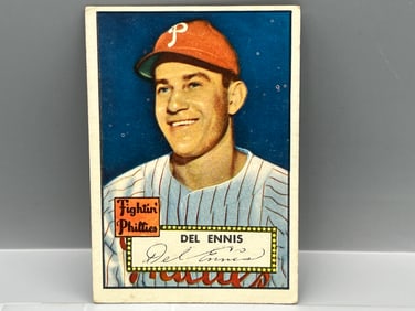 1952 Topps Del Ennis #223