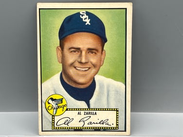 1952 Topps Al Zarilla Black #70